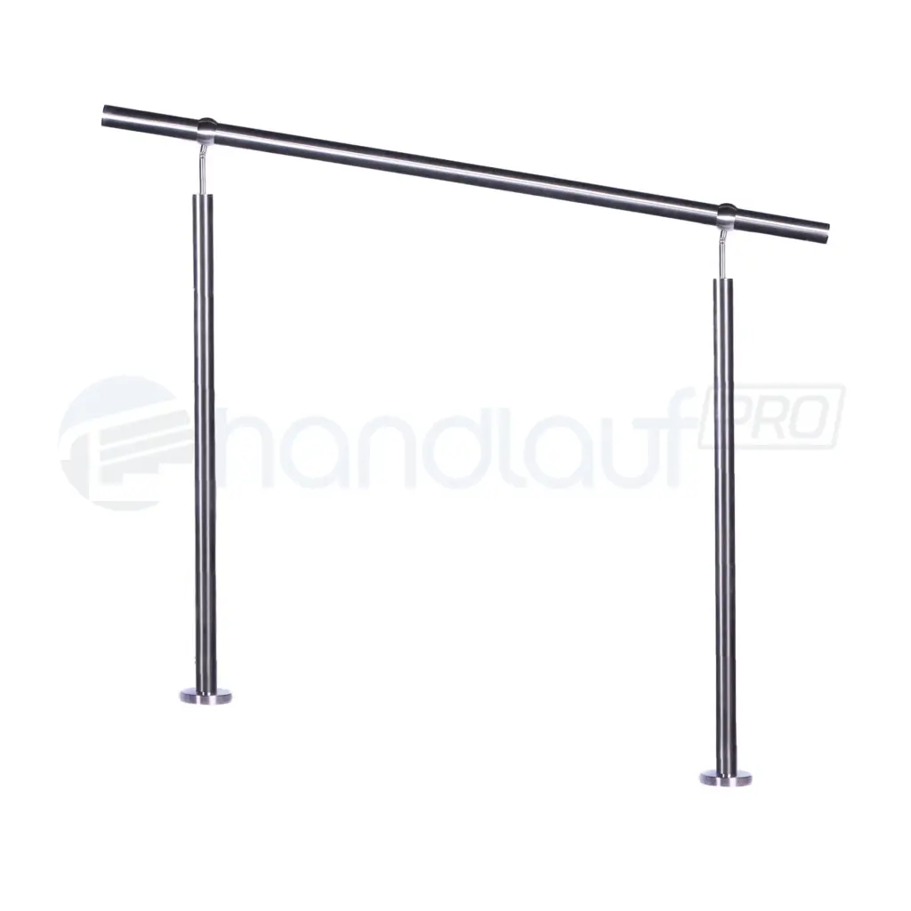 Aufgesetzter freistehender Handläuf