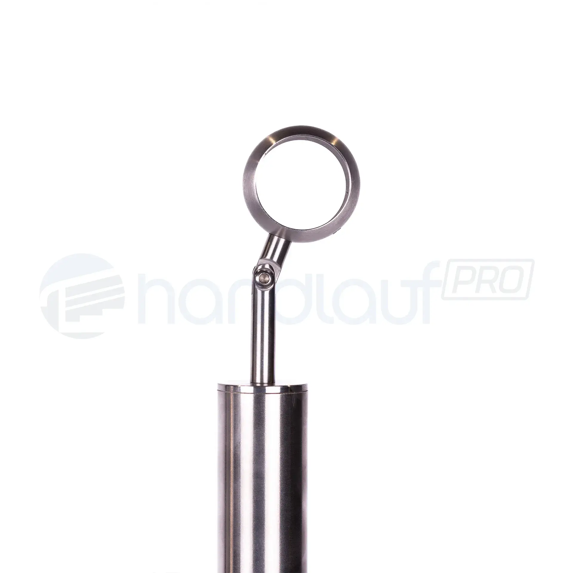 Kugelringaufnahme winkelverstellbar aus Edelstahl – flexible Handlaufhalterung für Geländer mit Kugelringaufnahme